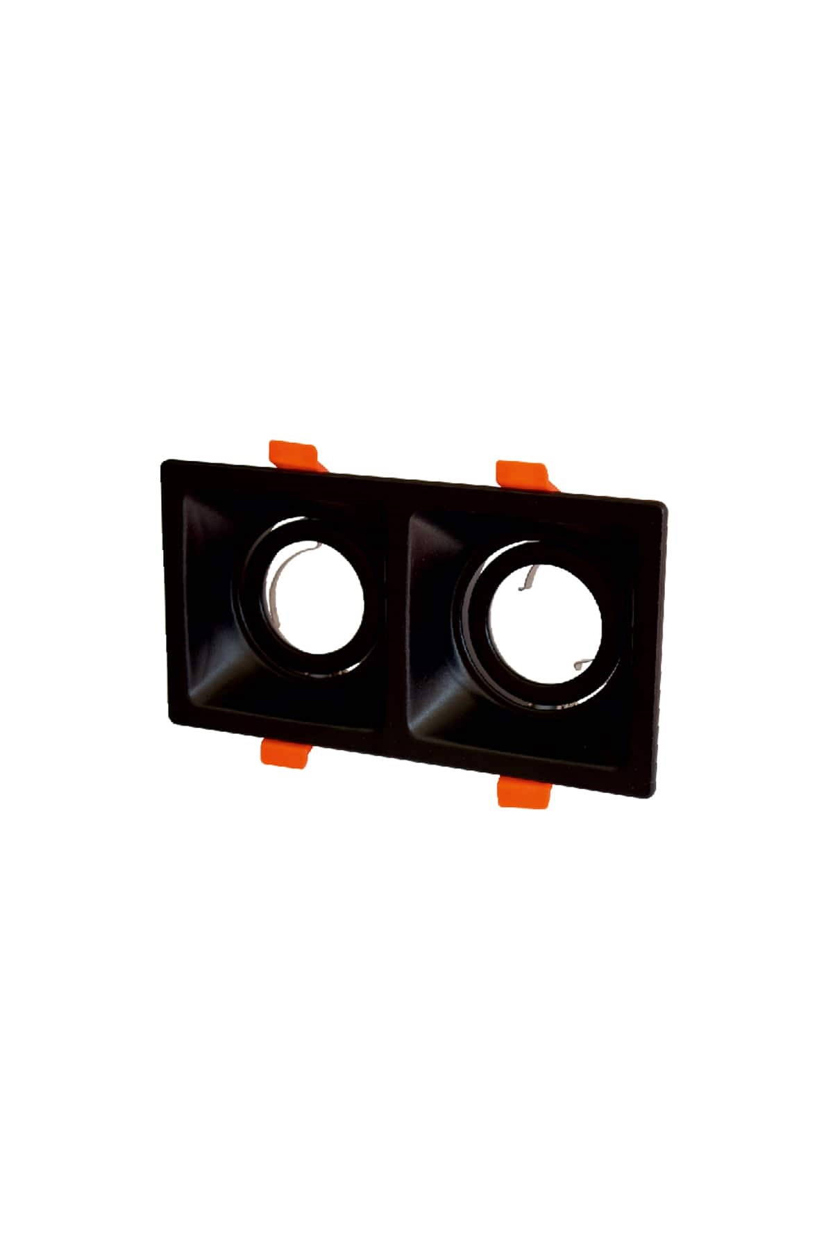 SİYAH PUMA İKİLİ GU 10 DUY METAL SPOT ÇERÇEVESİ CT 5005