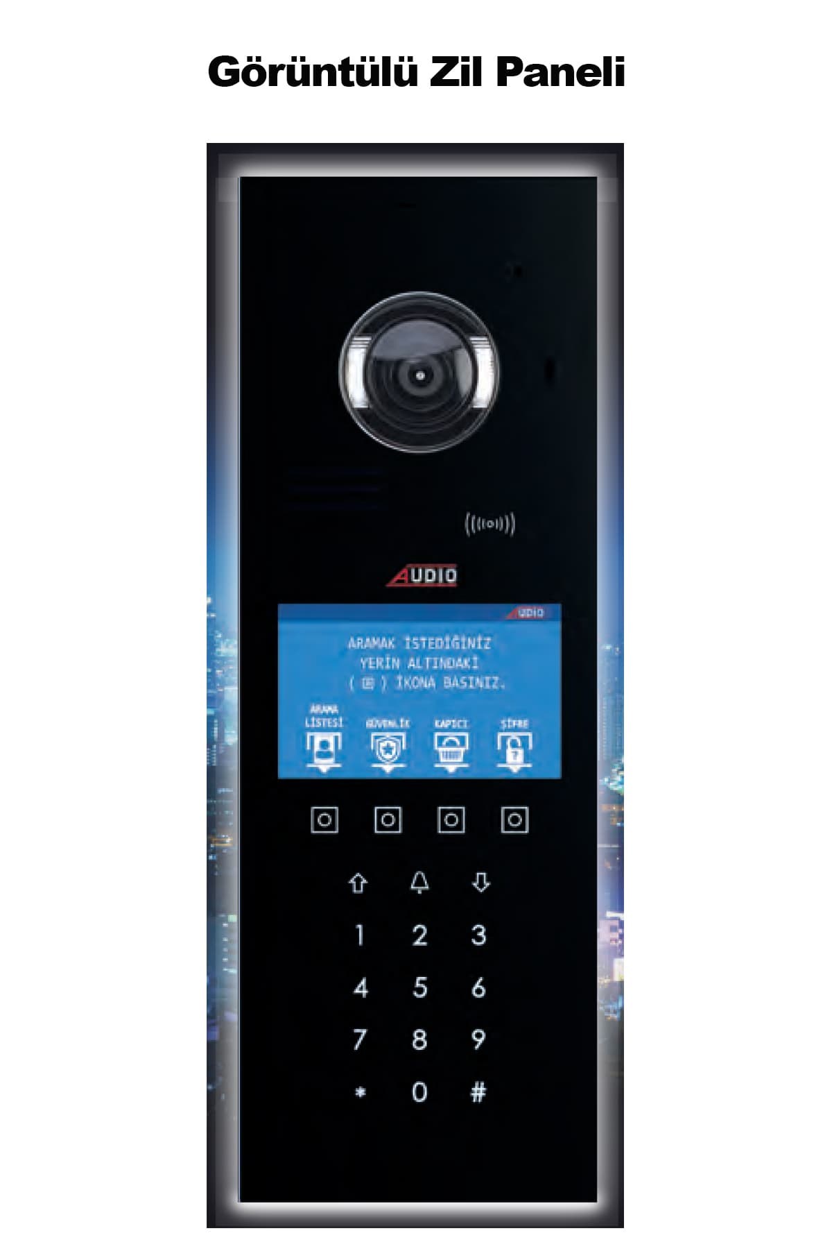 Uygun Fiyatlı Audıo Görüntülü Diafon Sistemleri Bus Plus Kameralı Zil Paneli 003485 | Aydınlatmacım|Diafon Sistemleri|AUDIO|A-003485