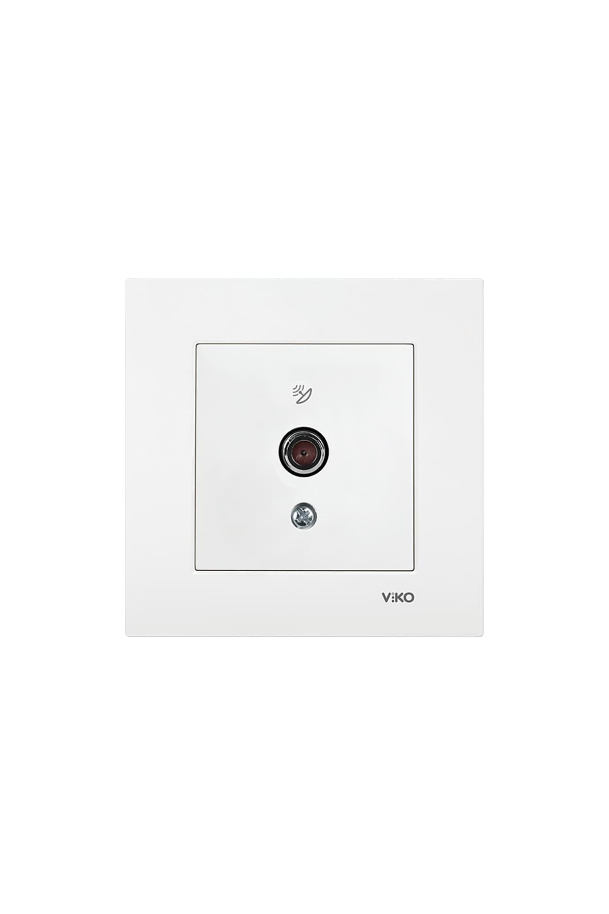 VİKO KARRE BEYAZ TELEVİZYON PRİZİ F KOLLEKTÖRLÜ