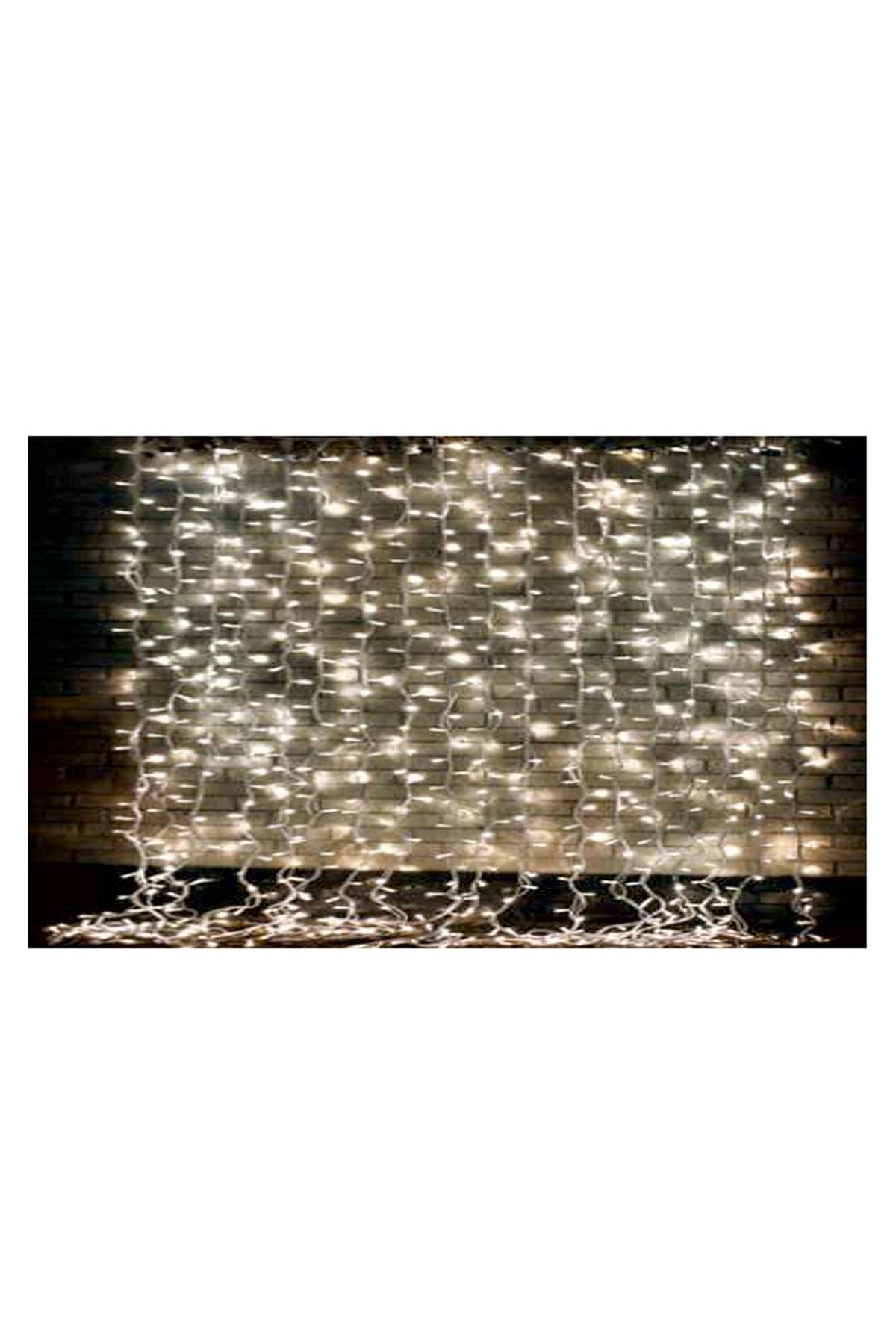 CT 8502 2X2 EKLENEBİLİR SAÇAK LED PERDE (600 LEDLİ) DIŞ MEKAN BEYAZ