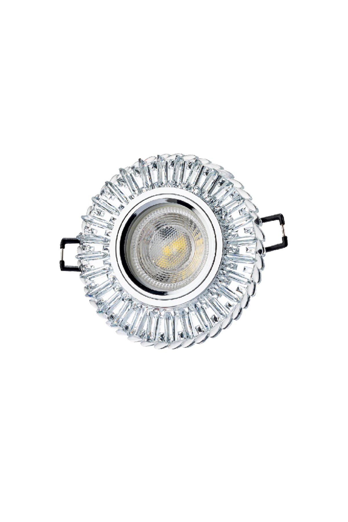 GÜNIŞIĞI LED ÇERÇEVELİ LİLYUM DEKORATİF CAM SPOT CT 6636