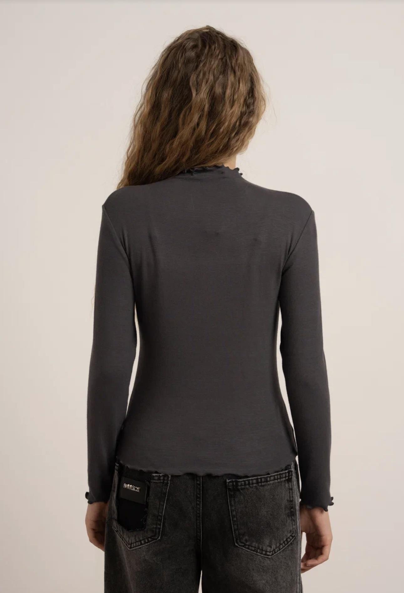 BUZİ KUMAŞ NERVÜRLÜ BADİ ANTRASİT