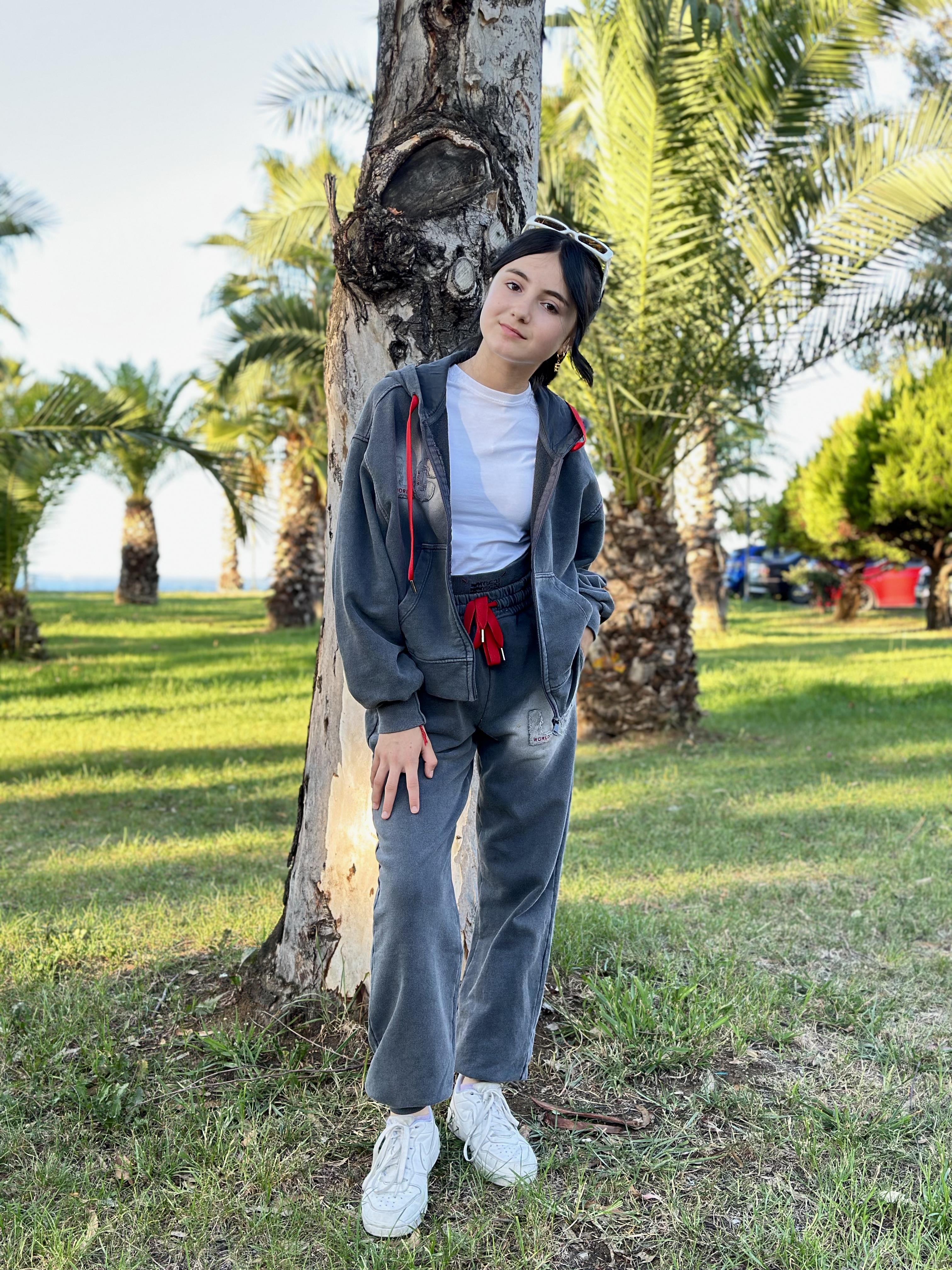 FÜME BATİK YIKAMA FERMUARLI TAKIM