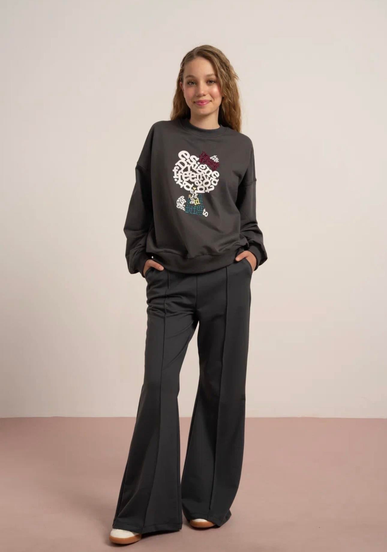 İSPANYOL PAÇA EŞOFMAN ALTI ANTRASİT GRİ