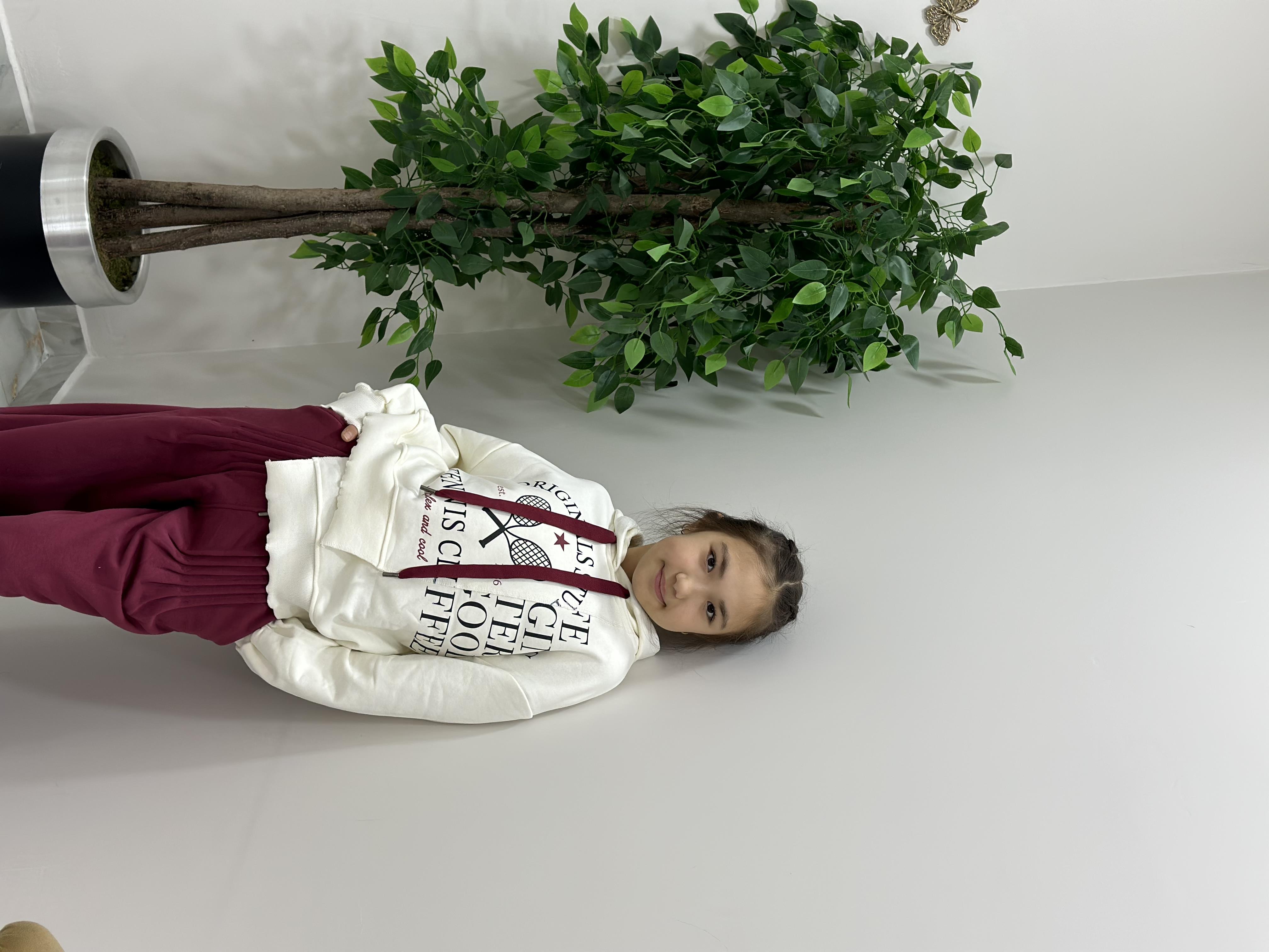 3İPLİK KIZ ÇOCUK SWEATSHİRT