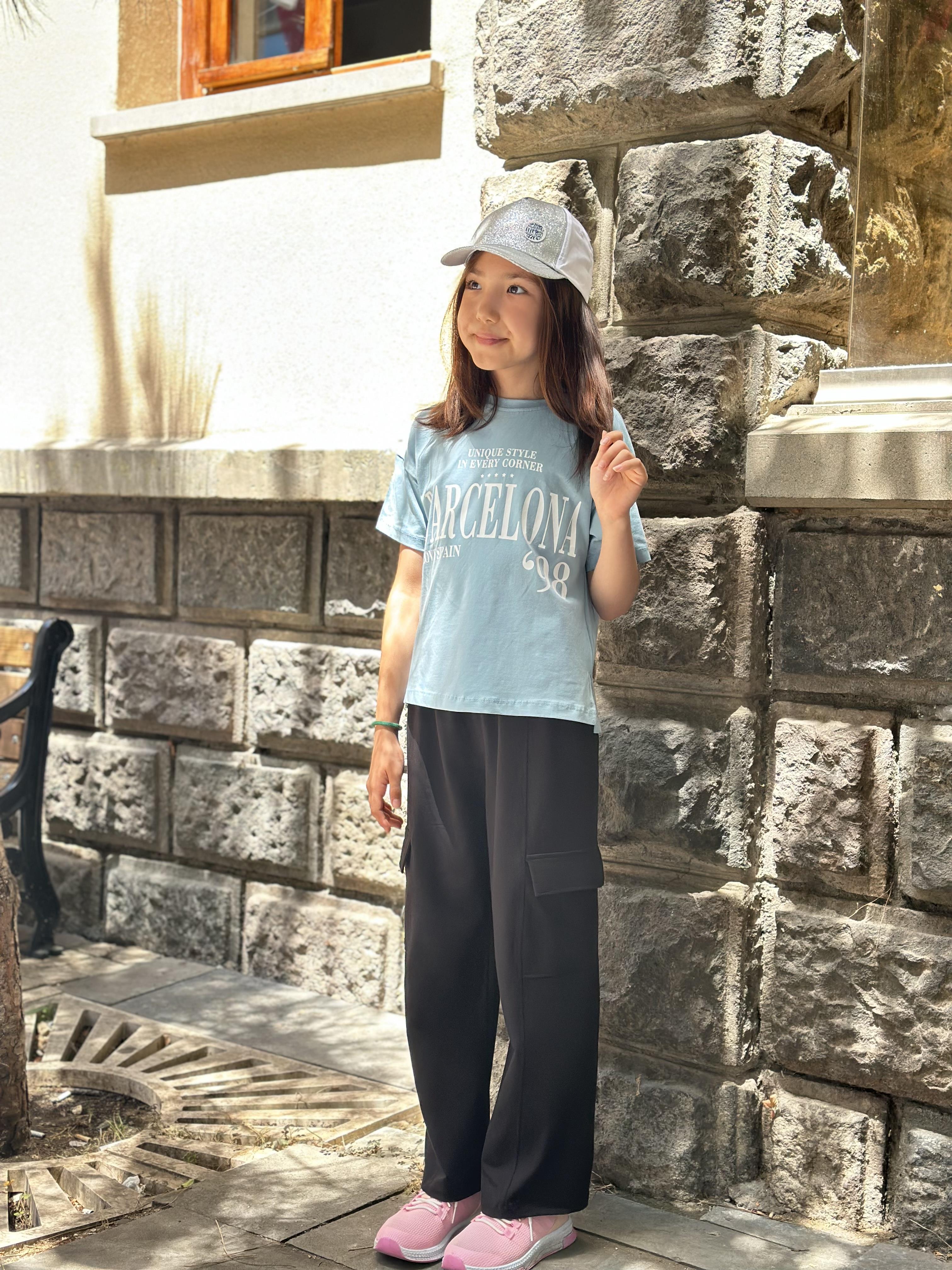 Barcelona Baskılı Tişört 