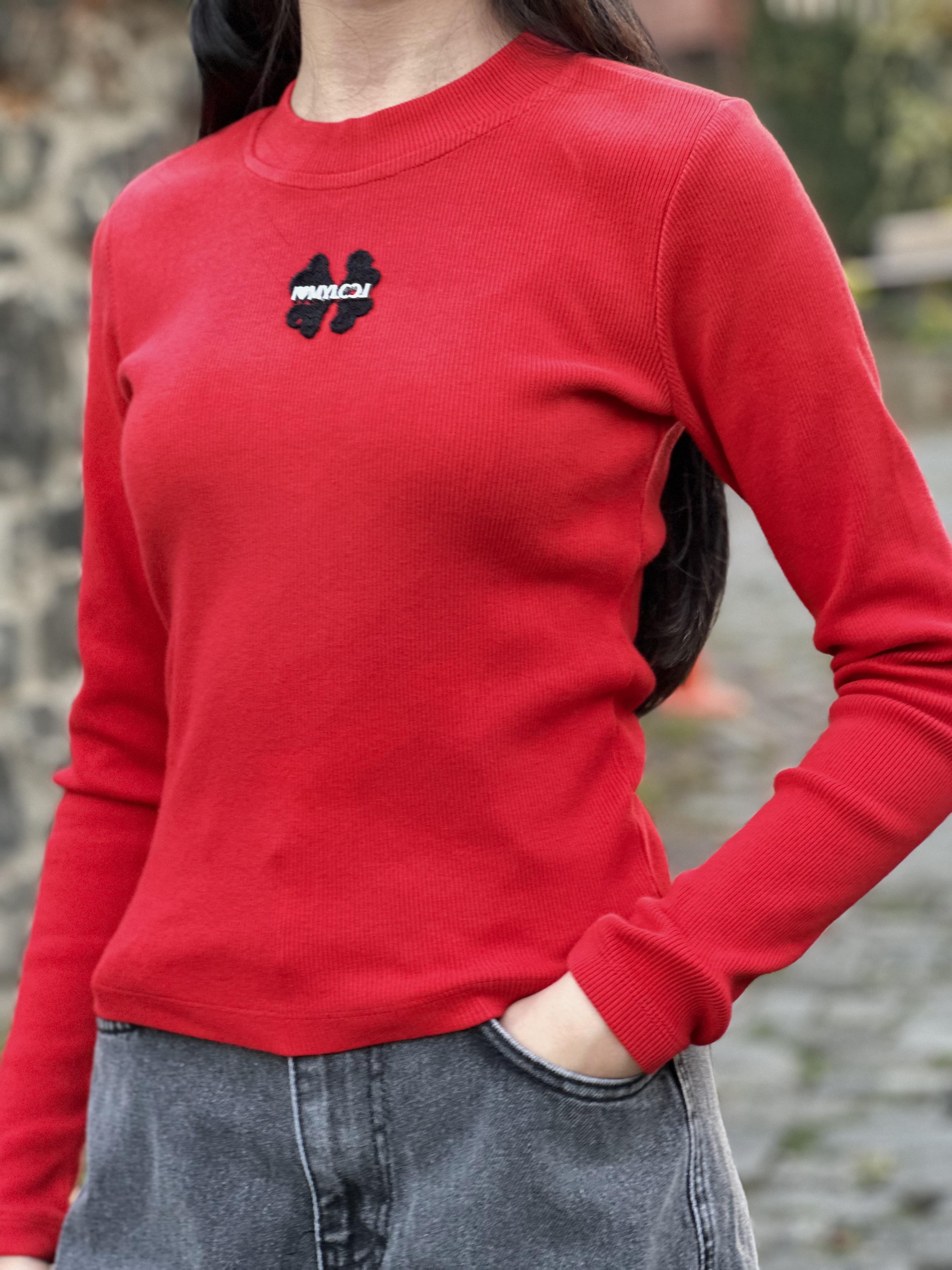 BATİK YIKAMA KIRMIZI  FİTİLLİ KAŞKORSE BADİ