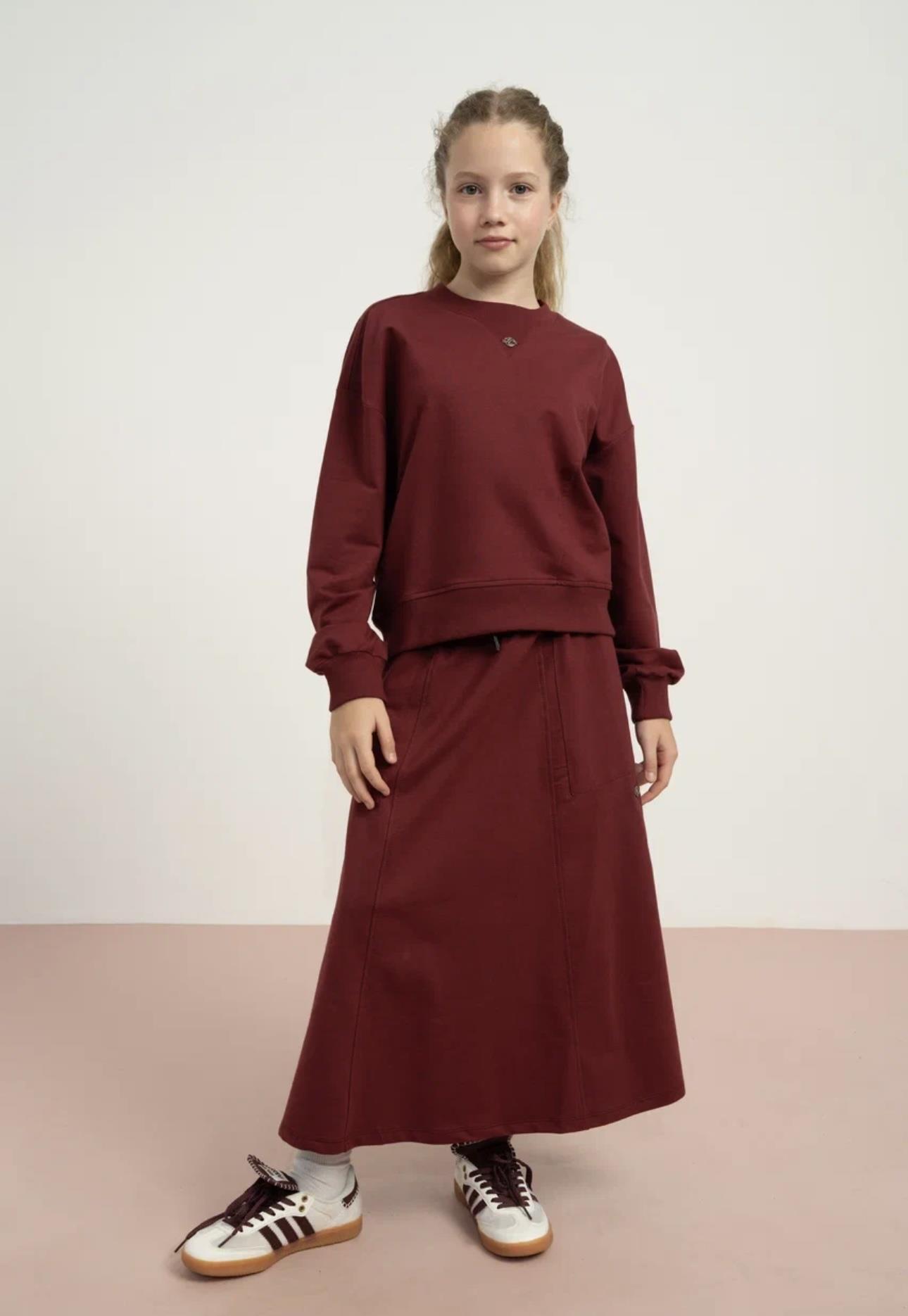 FERMUARLI ETEKLİ TAKIM BORDO