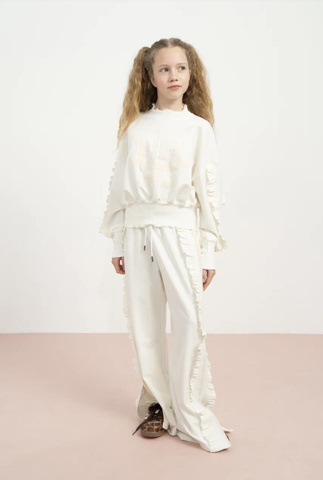 FIRFIR DETAYLI BASKILI TAKIM EKRU