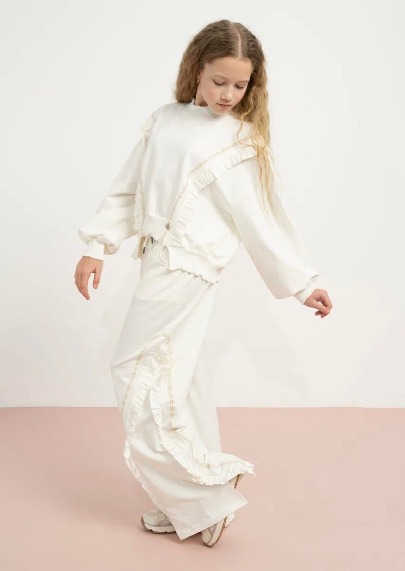 FIRFIR DETAYLI TAKIM EKRU