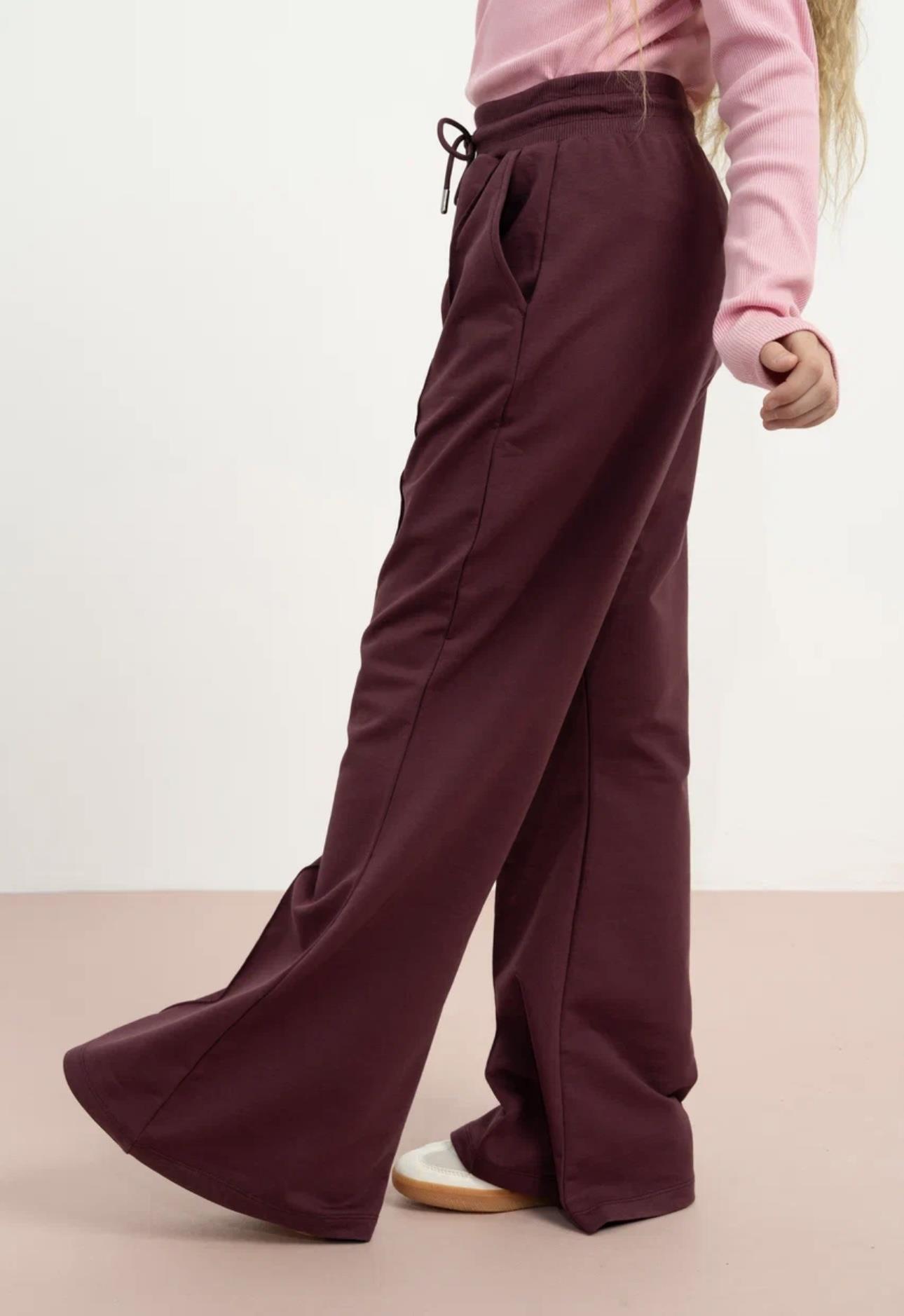 İSPANYOL PAÇA EŞOFMAN ALTI BORDO