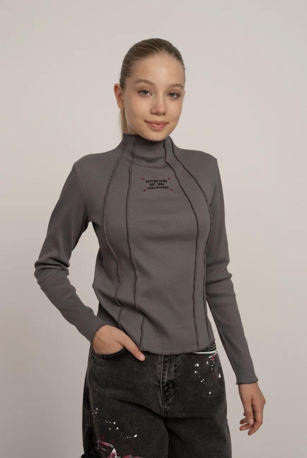 KAŞKORSE DİK YAKA BADİ GRİ