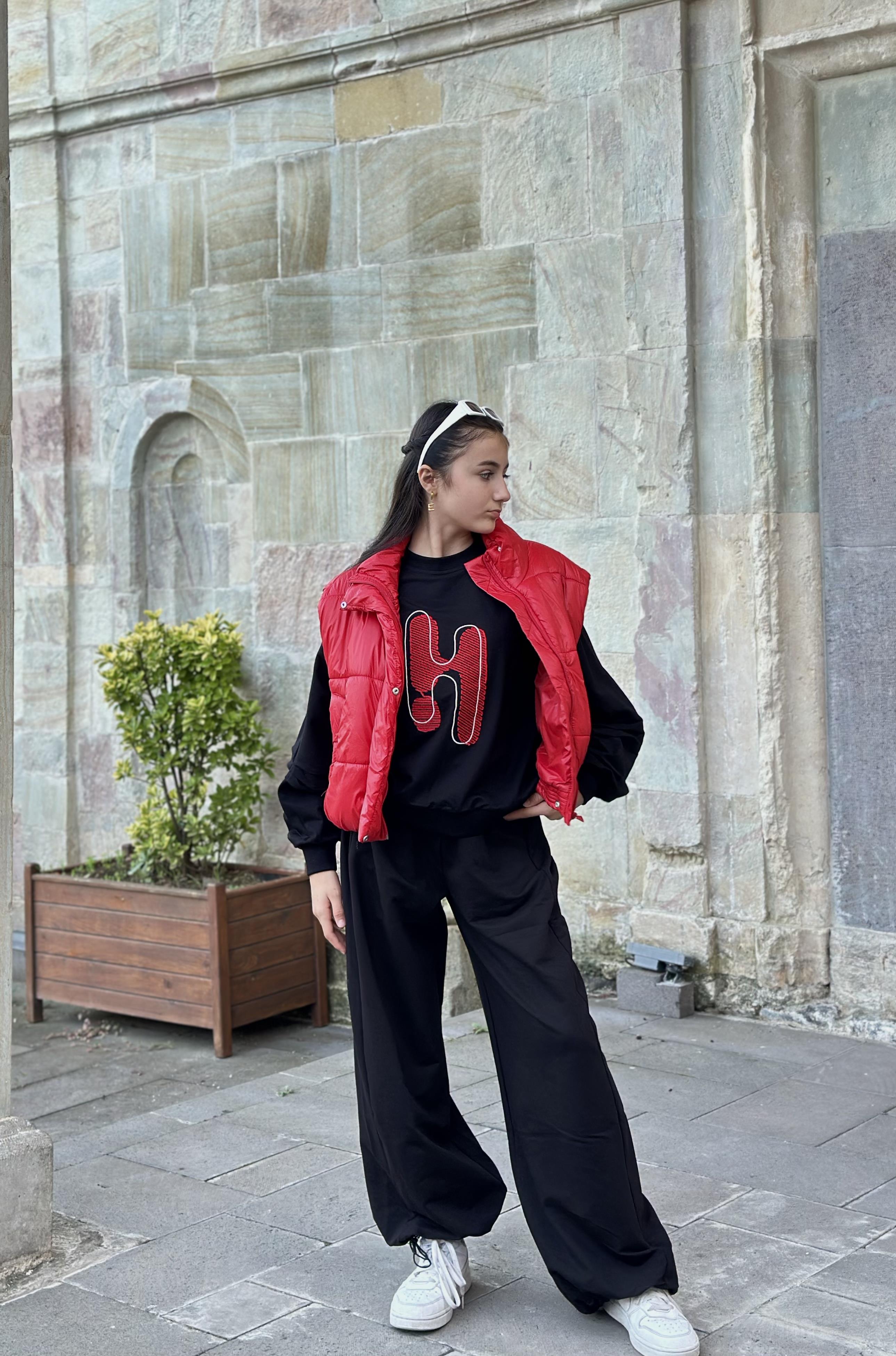 KIRMIZI PARAŞÜT ŞİŞME YELEK