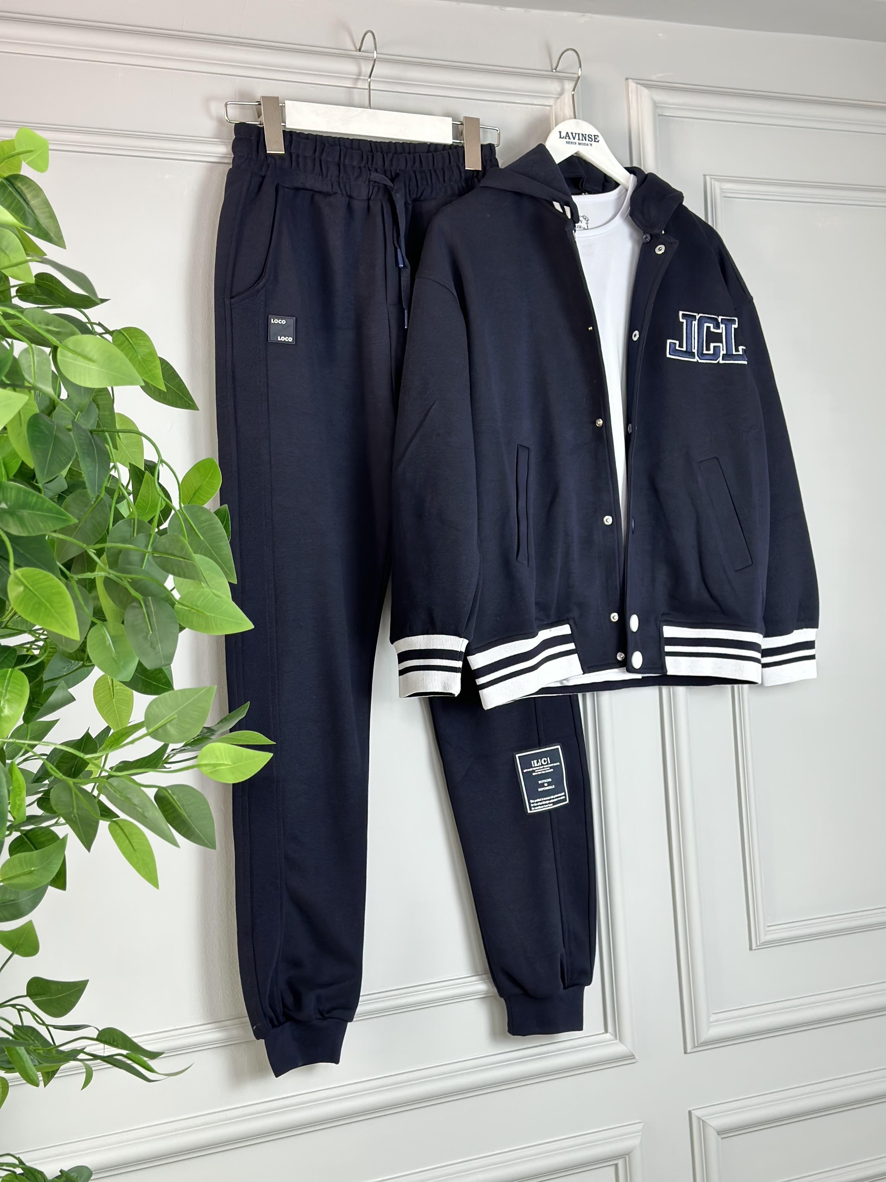 LACİVERT KOLEJ CEKET