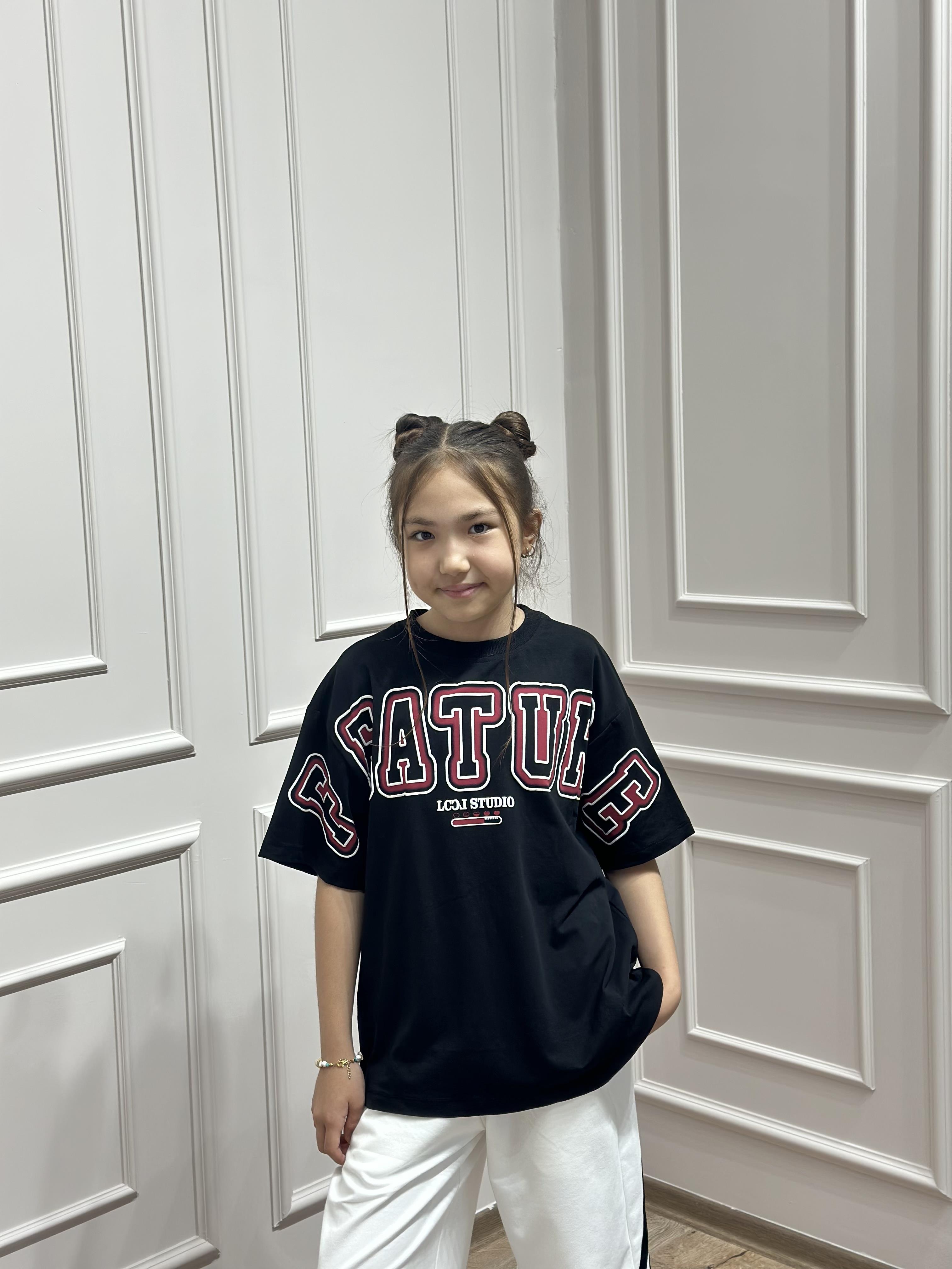 SİYAH ÇİZGİLİ OVERSİZE TAKIM