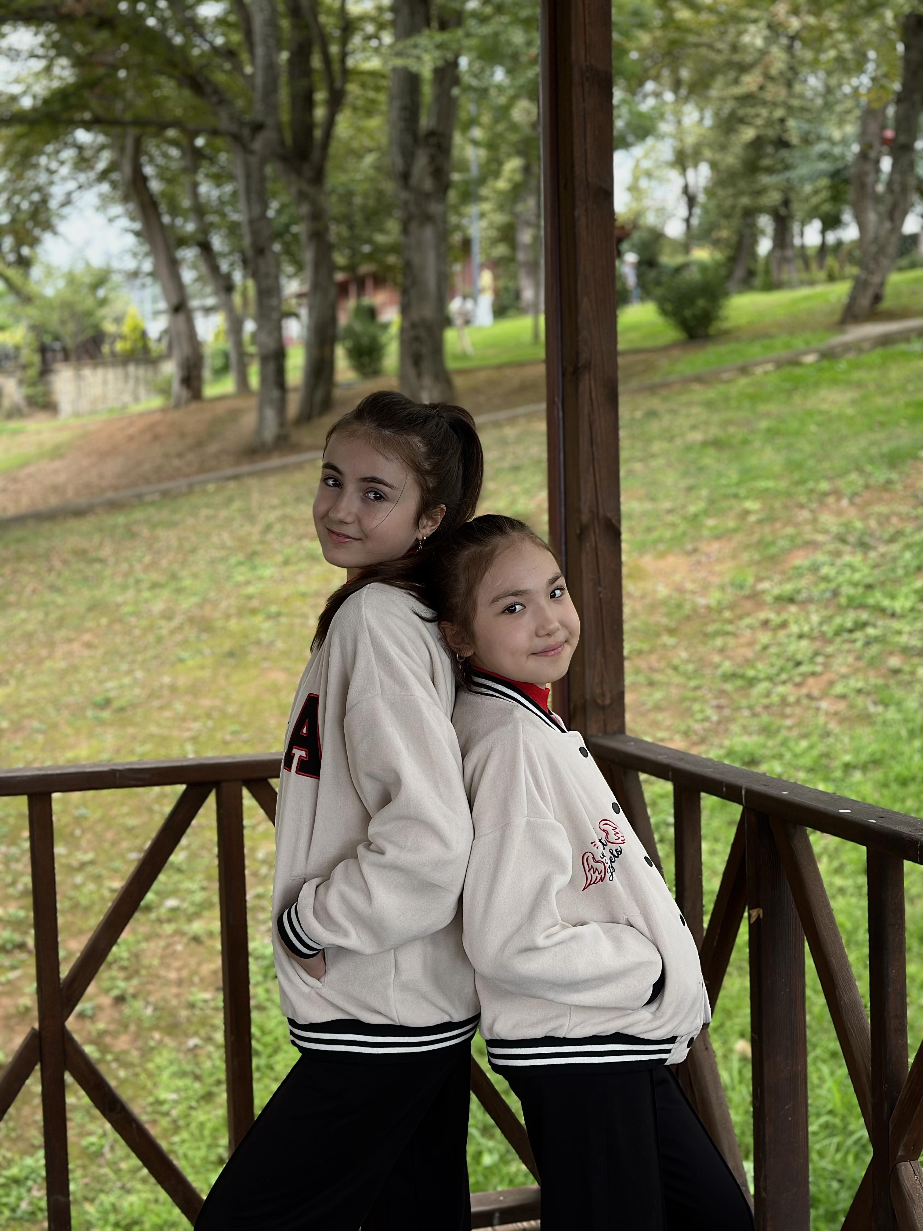 TOMMY LİFE BEJ POLARLI KIZ KOLEJ CEKETİ