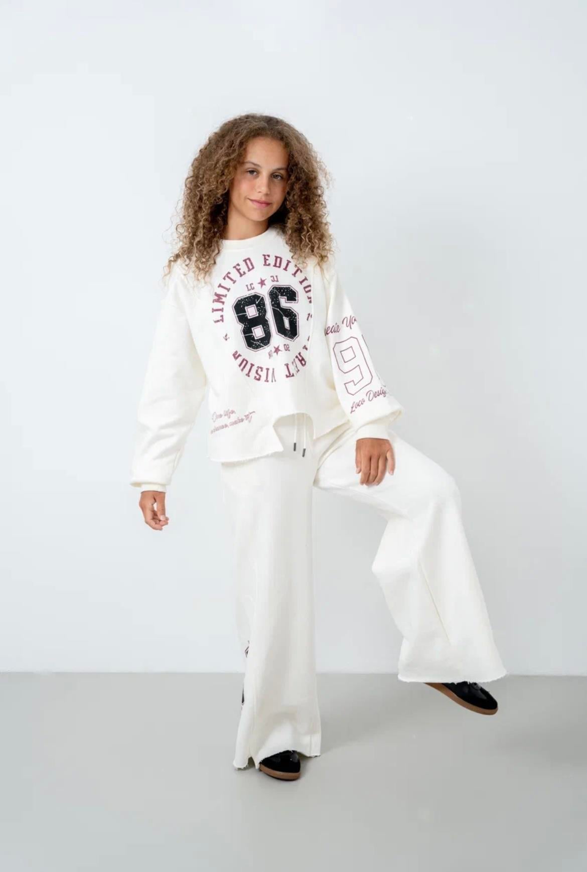 ÜÇ İPLİK OVERSİZE TAKIM EKRU