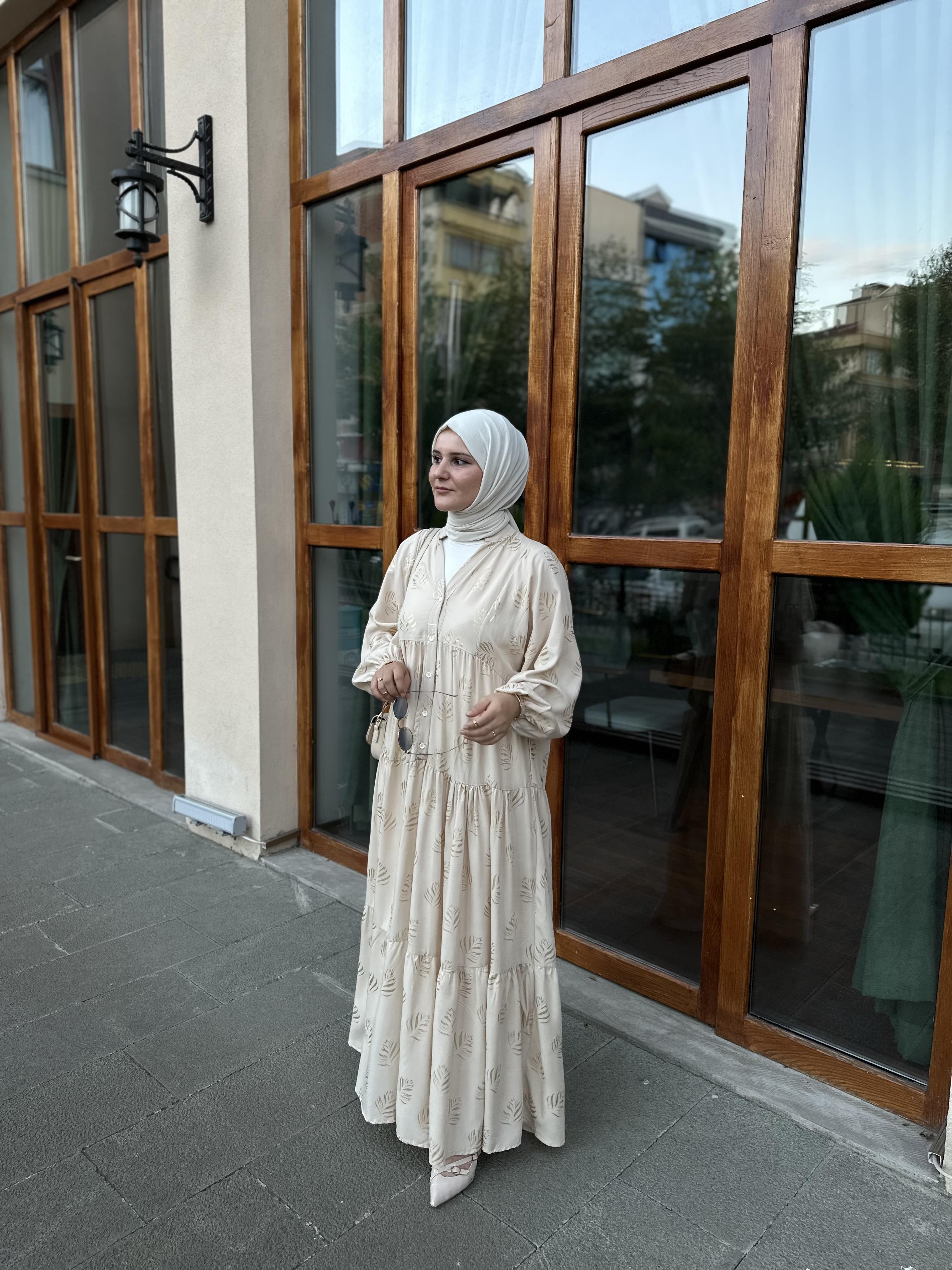 VİSKON KUMAŞ ELBİSE