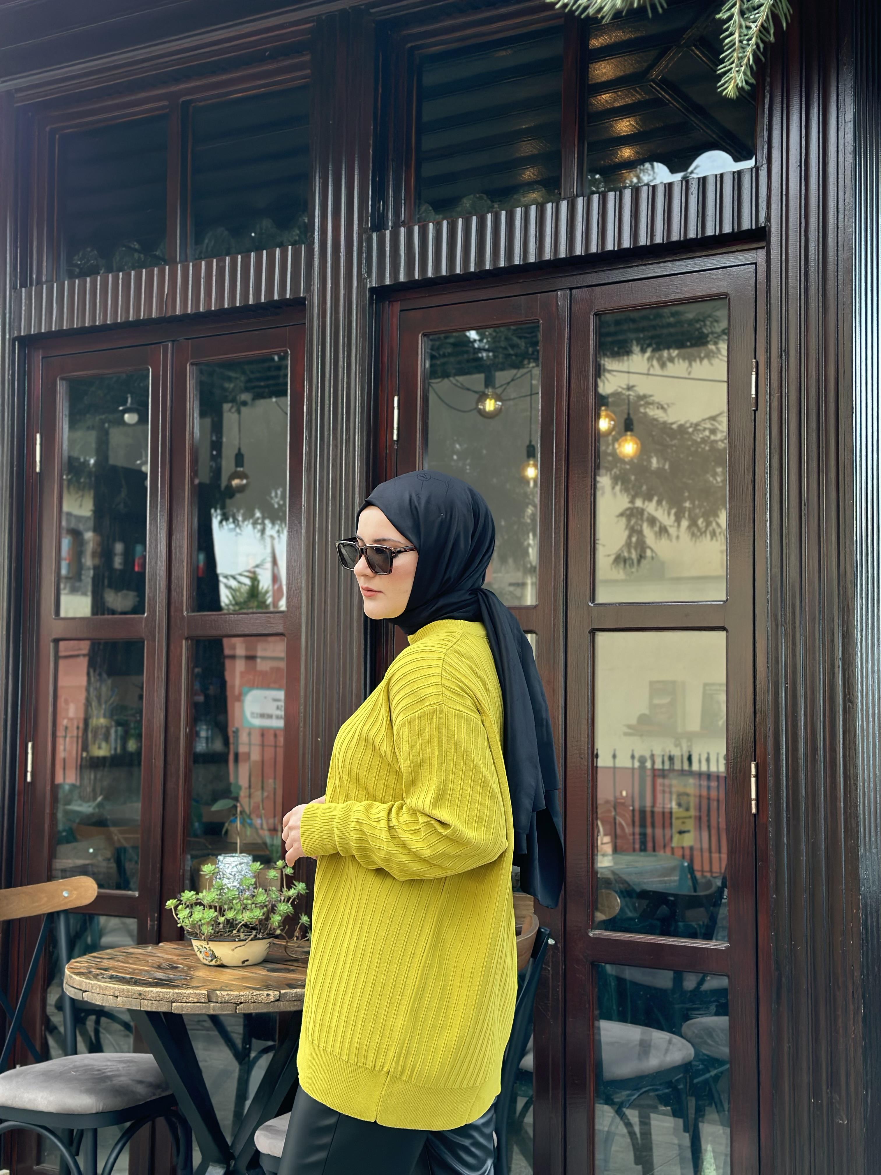 YAĞ YEŞİLİ TRİKO TUNİK