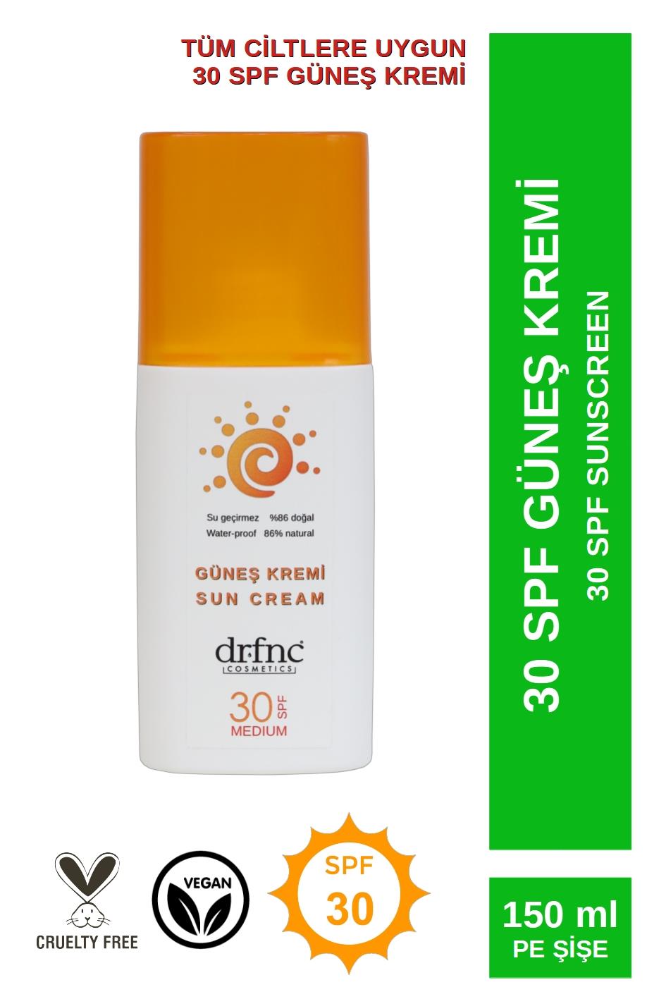 Güneş Kremi 30 SPF