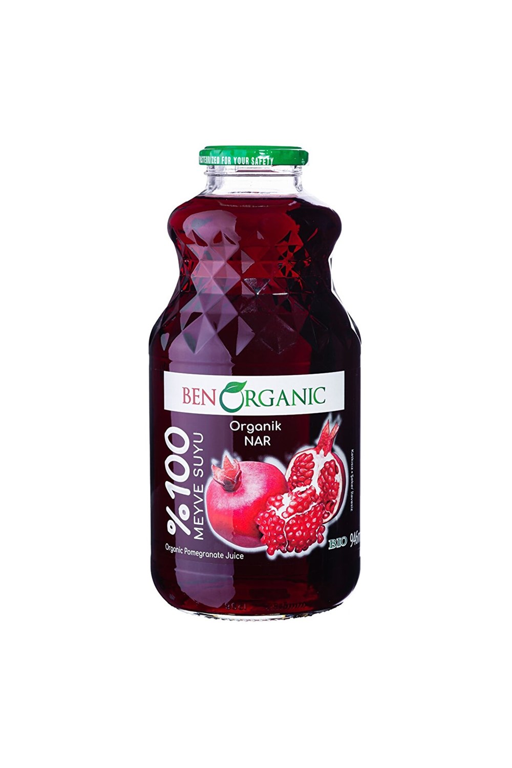 %100 ORGANİK NAR SUYU 946 MLSU & İÇECEKLER