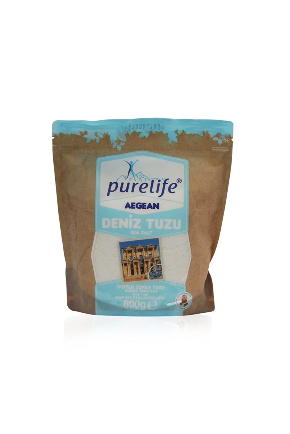 AEGEAN İYOTLU İNCE DENİZ TUZU 800 GRBaharat Tuzlar