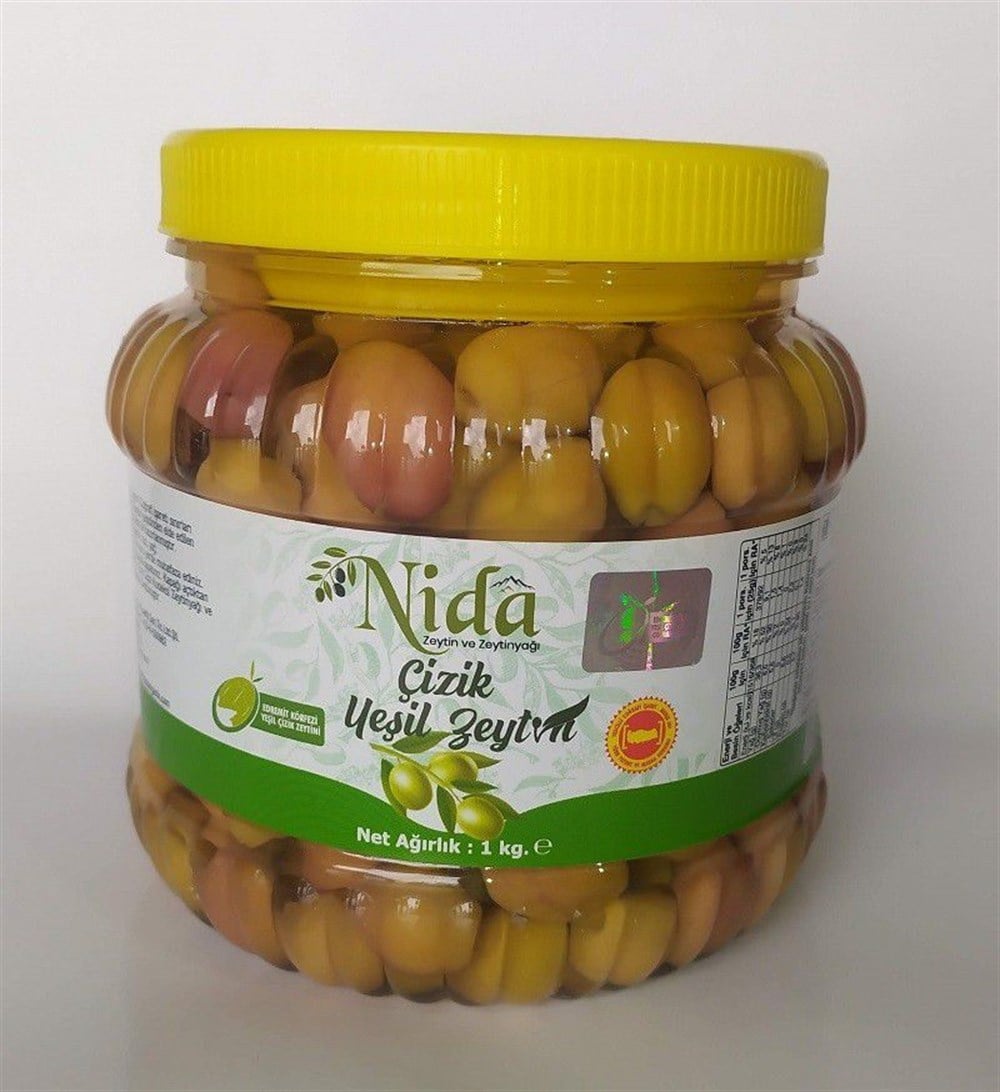 EDREMİT KÖRFEZİ YEŞİL ÇİZİK ZEYTİN 1000 CCZeytin
