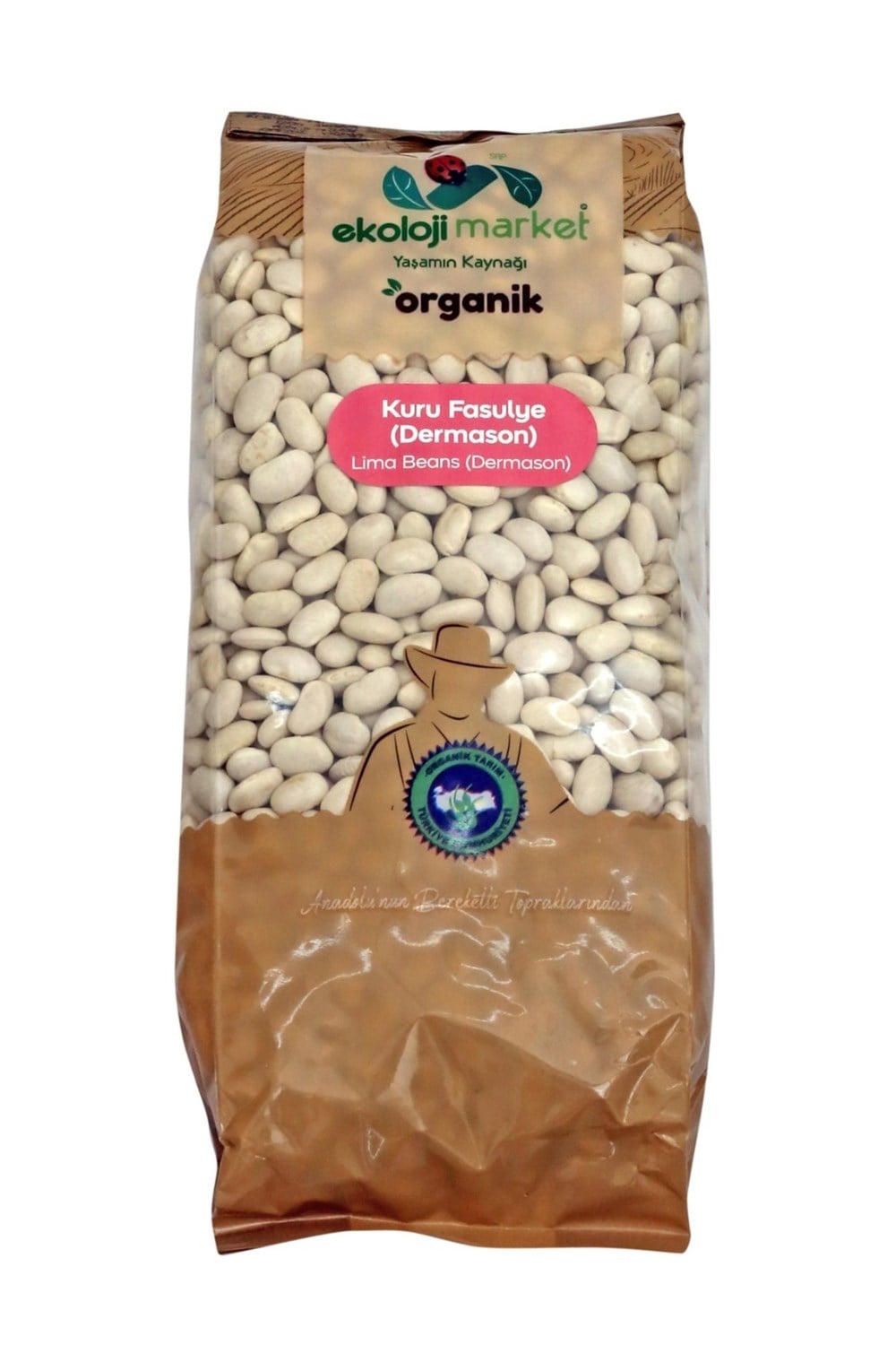 KURU FASULYE 750 GR ORGANİKBakliyat Tahıllar