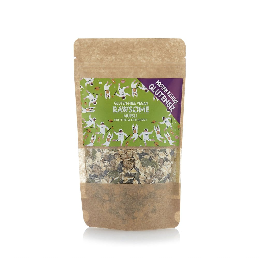MÜSLİ GLUTENSİZ  VEGAN 200 GRSAĞLIKLI ATIŞTIRMALIK