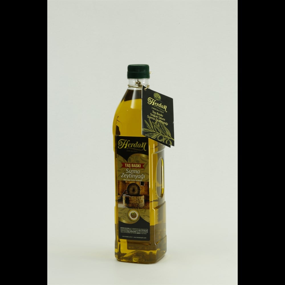 NATÜREL SIZMA ZEYTİNYAĞI İLK SOĞUK BASKI 1L Zeytinyağı