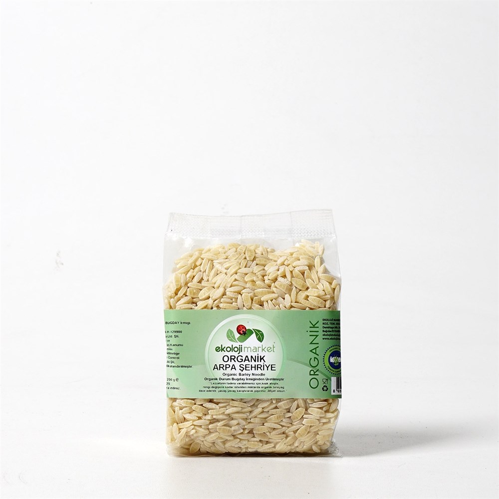 ORGANİK ARPA ŞEHRİYE 250 GRMakarna Erişte