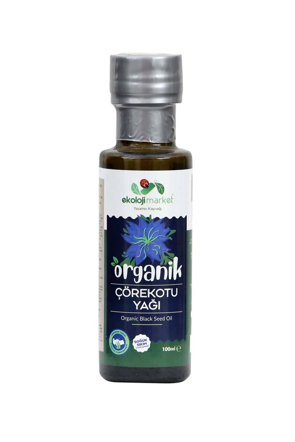 ORGANİK ÇÖREKOTU YAĞI SOĞUK SIKIM 100 MLBitkisel Yağlar