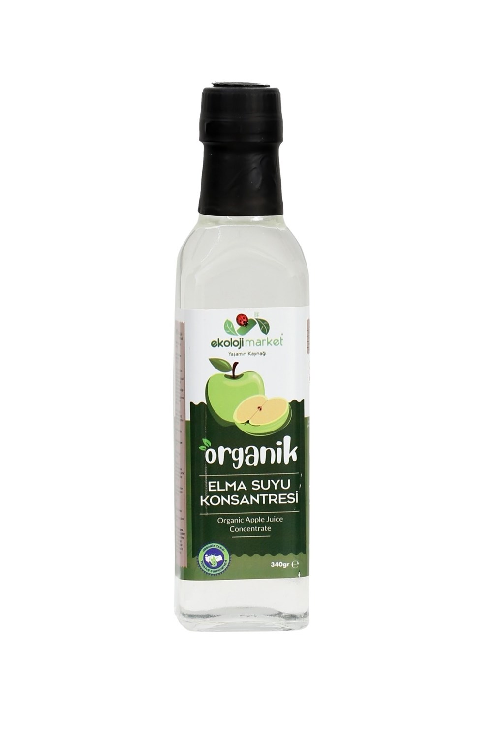 ORGANİK ELMA SUYU KONSATRESİ 340 GRSU & İÇECEKLER