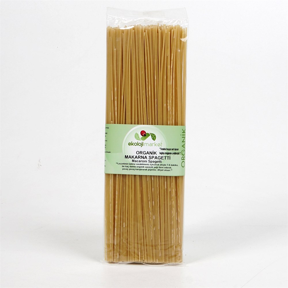 ORGANİK SPAGETTI MAKARNA 300 GRMakarna Erişte