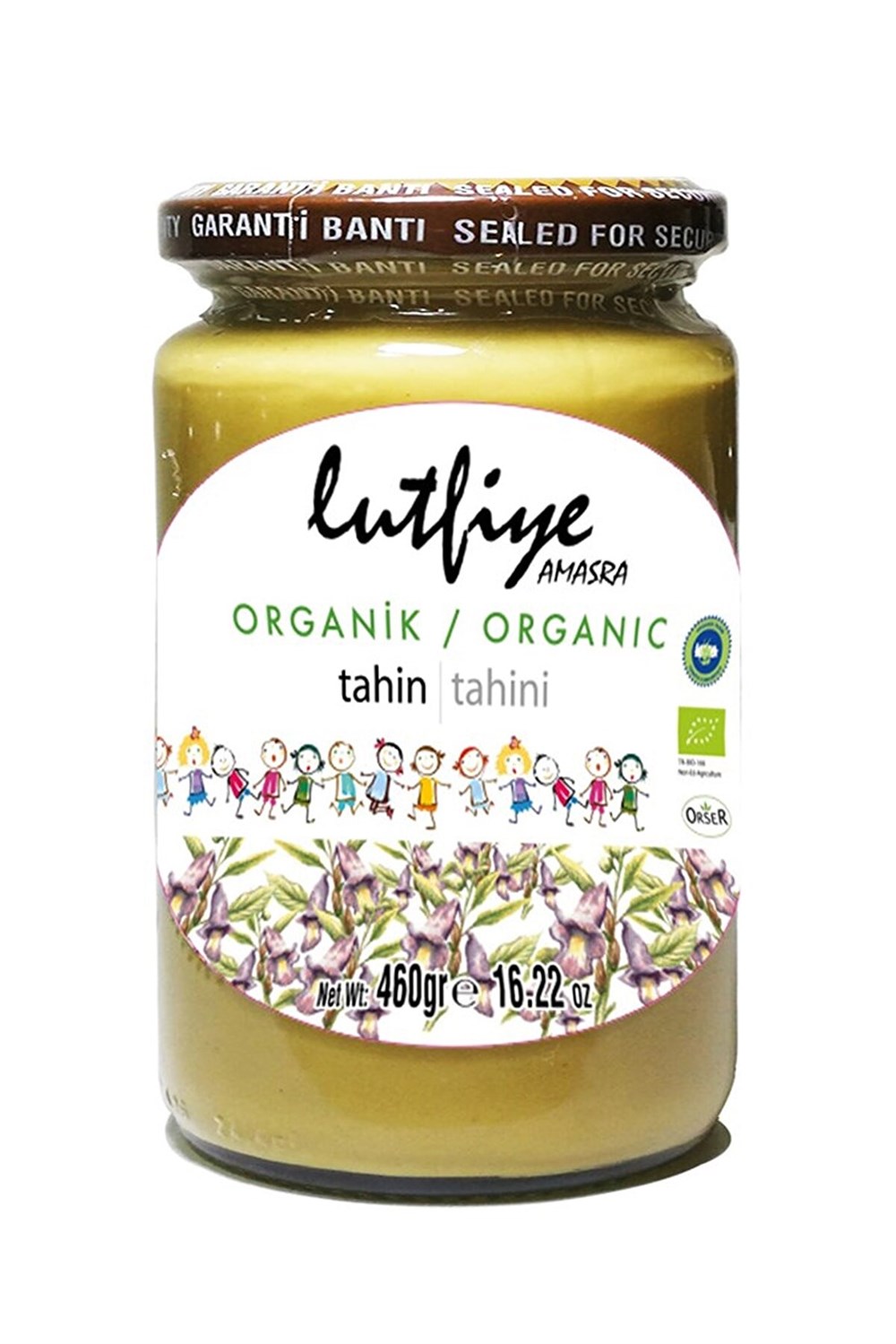 ORGANİK TAHİN 460 GR Tahin Pekmez Ezmeler