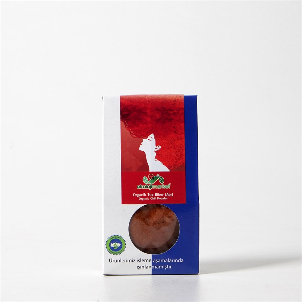 ORGANİK TOZ  BİBER ACI 40  GRBaharat Tuzlar