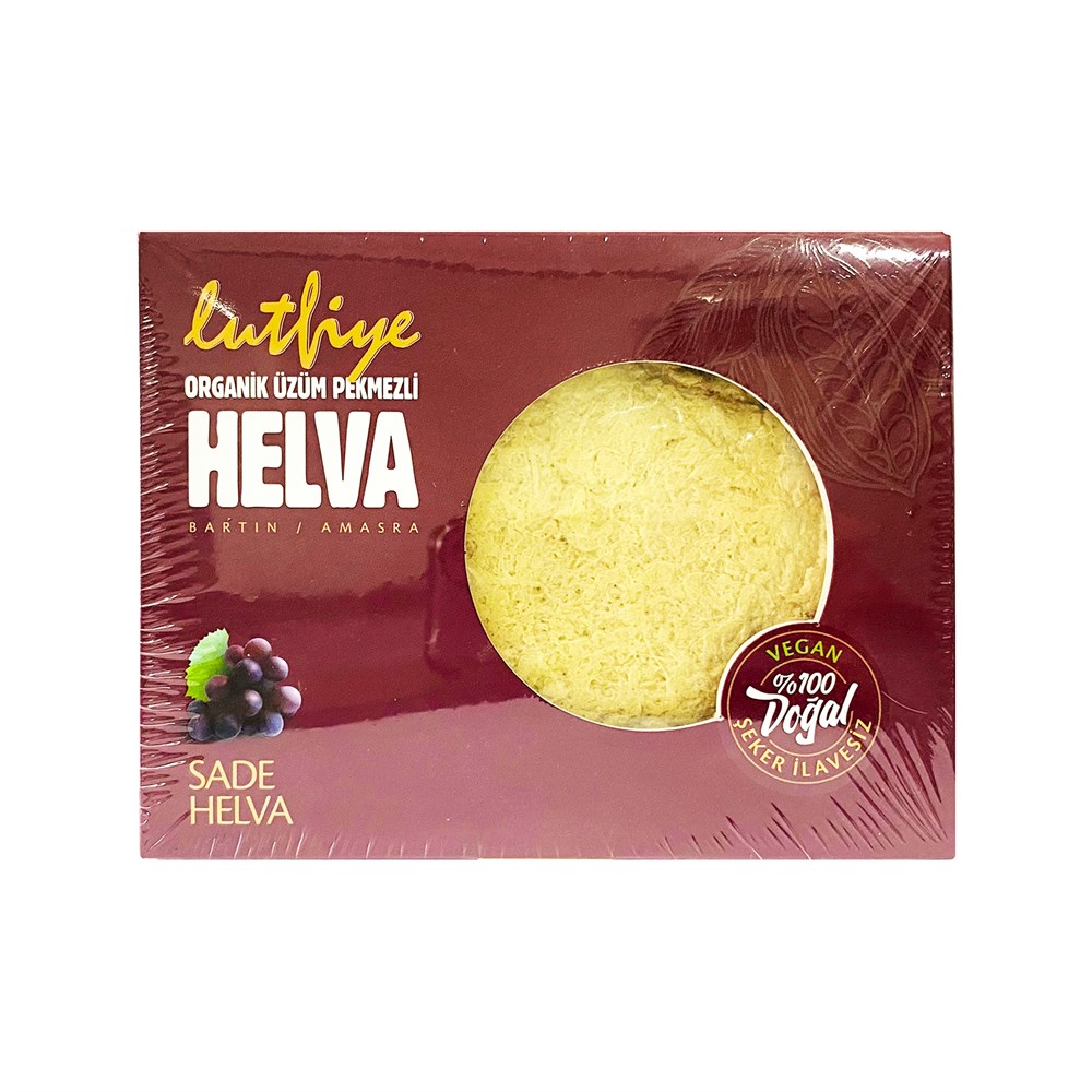 ORGANİK ÜZÜM PEKMEZLİ HELVA 250 GR ŞEKER İLAVESİZPestil & Helva