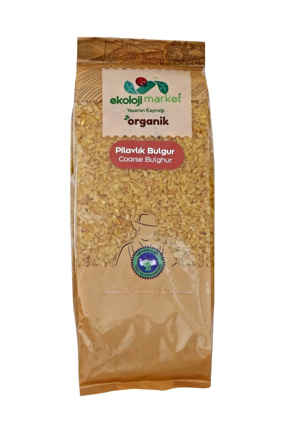PİLAVLIK BULGUR 750 GR ORGANİKBakliyat Tahıllar