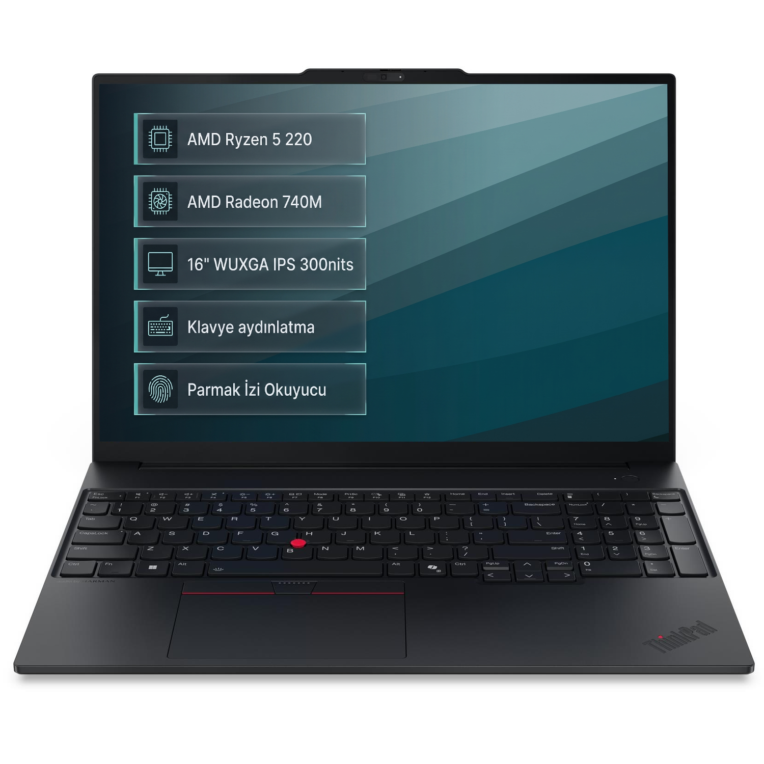  Dizüstü Bilgisayar LENOVO 21ST0058TX 005 Distribütör  Lenovo ThinkPad E16 Gen 3 AMD Ryzen 5 220 64GB 1TB SSD 16