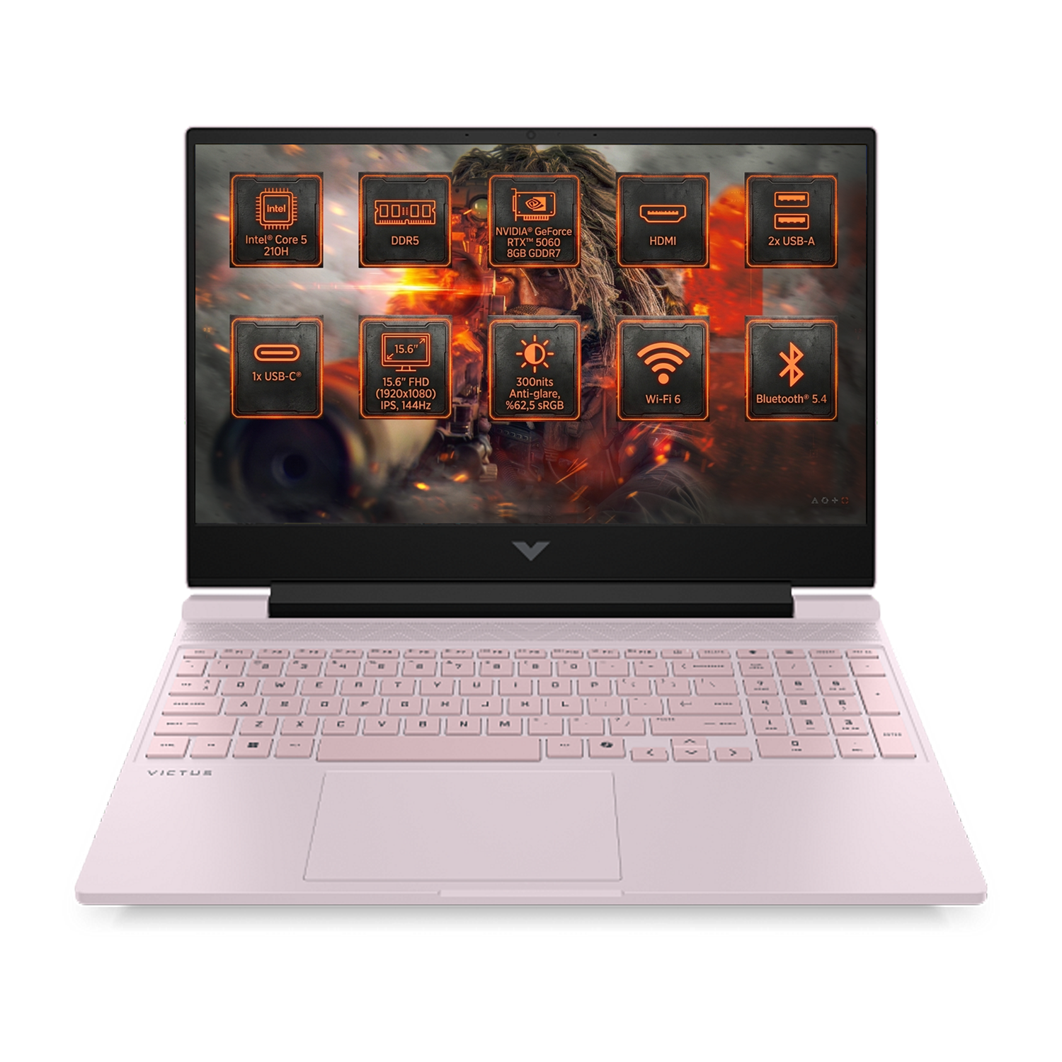 HP Victus 15 Intel Core 5 210H 16GB 1TB SSD 8 GB RTX5060 15.6