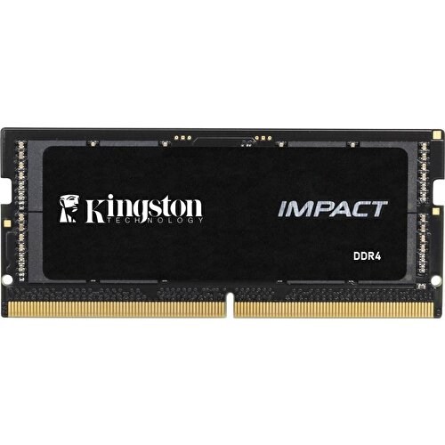 Kingston Impact 8GB 3200MT/s DDR4 CL20 NB Ram KF432S20IB/8TR - Victory Bilgisayar Bellek (Ram) KINGSTON KF432S20IB/8TR Distribütör  Kingston Impact 8GB 3200MT/s DDR4 CL20 NB Ram KF432S20IB/8TR