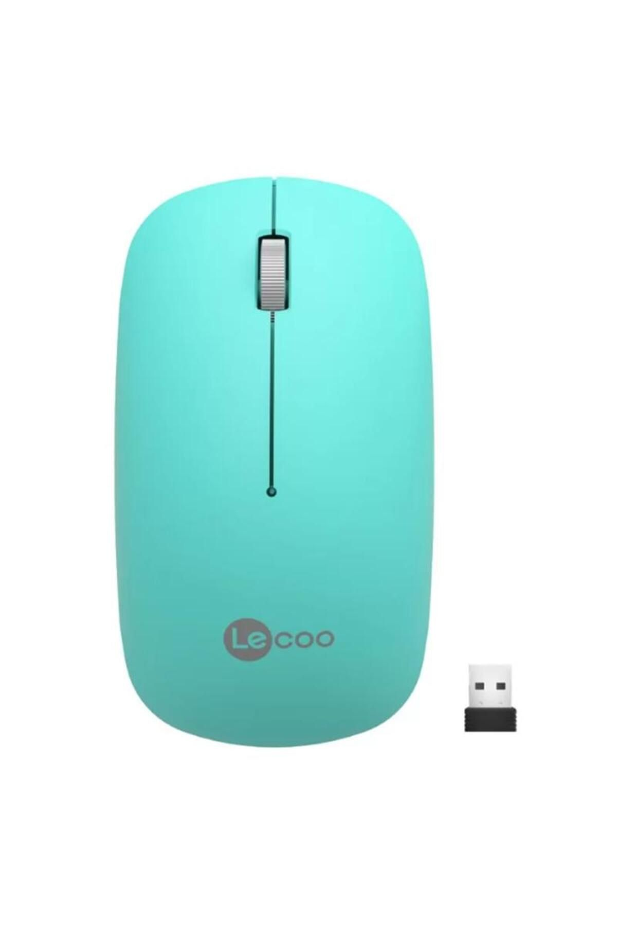 LENOVO LECOO USB OPTİK KABLOSUZ MOUSE TURKUAZ WS214-T Klavye & Mouse LENOVO WS214-T Distribütör  LENOVO LECOO USB OPTİK KABLOSUZ MOUSE TURKUAZ WS214-T