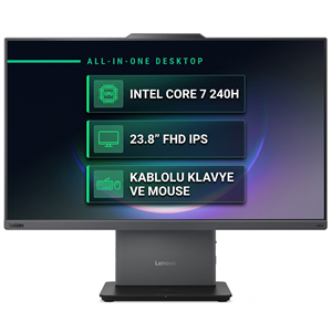  All-in-One Bilgisayar LENOVO 12SC003YTR 002 Distribütör  Lenovo ThinkCentre Neo 50a 24 Gen 5 Intel Core 7 240H 16GB 1TB SSD 23.8