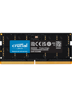  Bellek (Ram) CRUCIAL CT64G56C46S50 Distribütör  Crucial 64GB 5600 MHz CL46 DDR5 NB RAM CT64G56C46S5