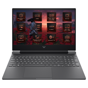  Dizüstü Bilgisayar HP BX9U9EA 018 Distribütör  HP Victus Gaming 15 AMD Ryzen 7 7445HS 48GB 2TB SSD 6 GB RTX4050 144Hz 15.6