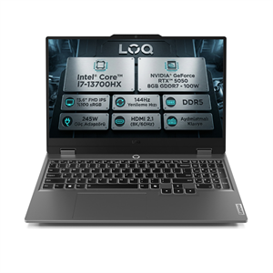 Lenovo LOQ Intel Core i7-13700HX 20GB 1TB SSD 8 GB RTX5050 144Hz 15.6