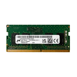Micron MTA4ATF51264HZ-3G2R1 SODIMM 4GB DDR4 3200MHz Ram (KUTUSUZ) Bellek (Ram) X markası MTA4ATF51264HZ Distribütör EXCEL|9597482213352 Micron MTA4ATF51264HZ-3G2R1 SODIMM 4GB DDR4 3200MHz Ram (KUTUSUZ)
