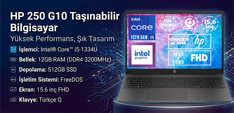 HP Taşınabilir Bilgisayar 