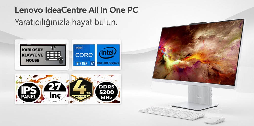 Lenovo IdeaCentre All In One Pc