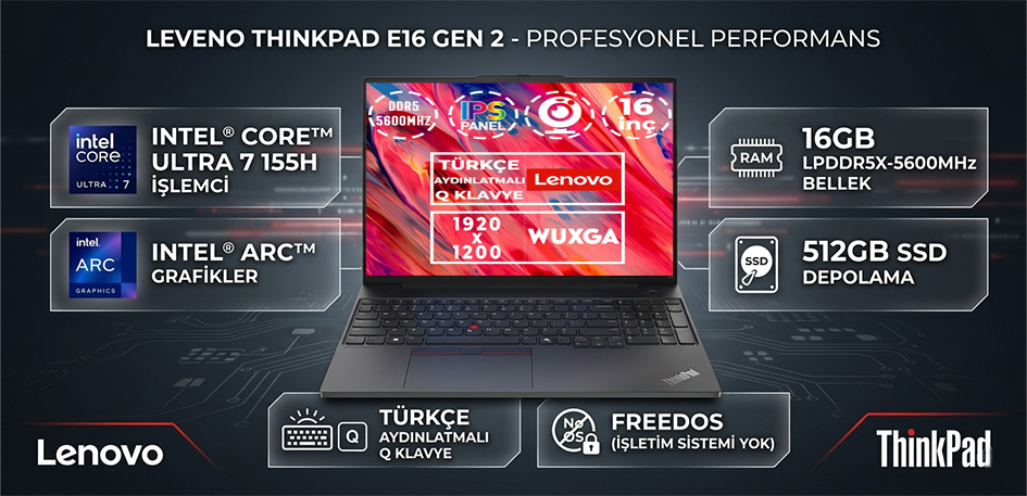 Lenovo ThinkPad E16 Gen 2 Ultra